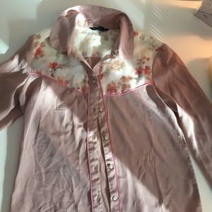 American Eagle Button Up Top